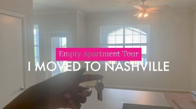 MOVING TO NASHVILLE? New Apartment Series || Empty Apartment Tour