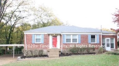 Nashville Homes for Rent 3BR/1BA by Nashville Property Management