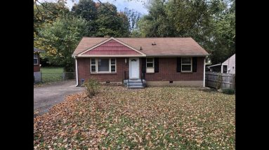 Nashville Homes for Rent 3BR/1BA by Property Management in Nashville