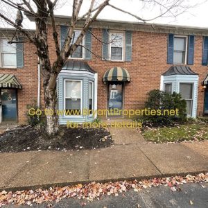 Nashville Townhomes for Rent 2BR/1.5BA by Nashville Property Management