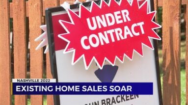 Existing home sales soar in Nashville