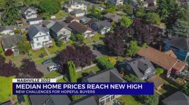 Median home prices reaches new high in Nashville