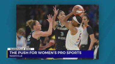 Push for women's pro sports in Nashville