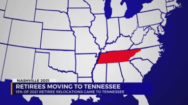 Report: Retirees moving to Tennessee