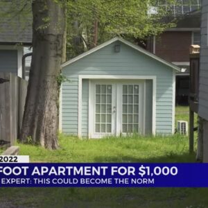 East Nashville 300-square-foot detached garage apartment listed for rent at $1,000 a month