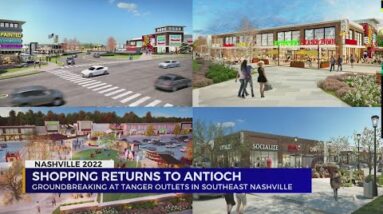 Groundbreaking for Tanger Outlets in Antioch