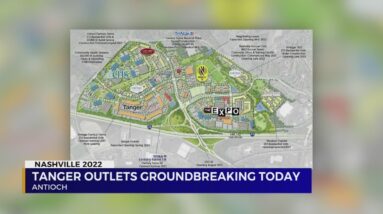Tanger Outlets groundbreaking today