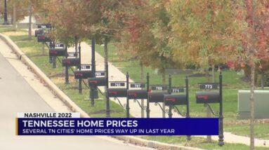Rising home prices in Tennessee