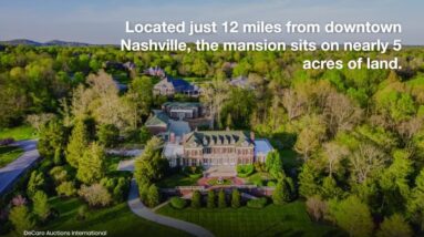 Country music's most photographed home up for auction in TN +L5V