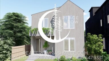 1122B Glenview Dr. Nashville | Aerial Development
