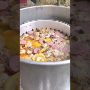 Memorial Day with Shrimp Boil