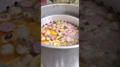 Memorial Day with Shrimp Boil