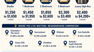 How Much Does It Cost to Rent an Apartment in Nashville in 2026