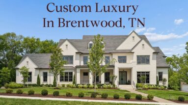 This Custom Brentwood Luxury Home Has Everything | Pool, Wellness Room, Wine Cellar Room & More!