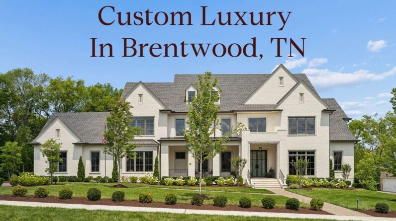 This Custom Brentwood Luxury Home Has Everything | Pool, Wellness Room, Wine Cellar Room & More!
