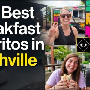 Nashville Breakfast Burrito Tour | Elegy Coffee + Resting Burrito Face