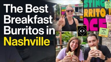 Nashville Breakfast Burrito Tour | Elegy Coffee + Resting Burrito Face