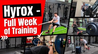 Full Week of HYROX Training | Strength, Running & Race Prep