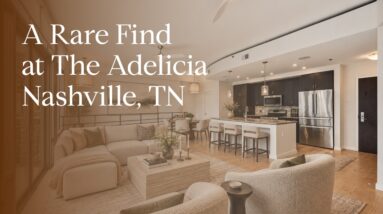 Inside a Modern Nashville Condo: 1908 Adelicia Street Tour