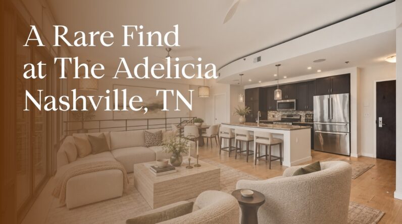 Inside a Modern Nashville Condo: 1908 Adelicia Street Tour